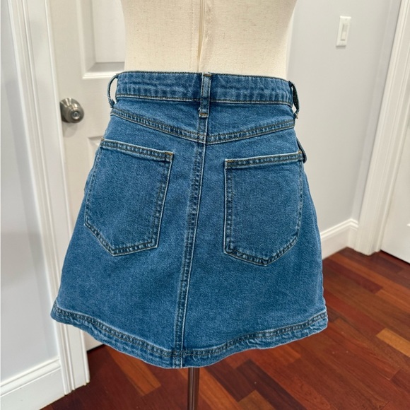 House oh Harlow 1960
ANGLED POCKET DENIM MINI SKIRT - Picture 12 of 14